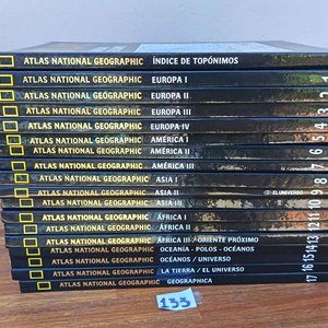 Atlas National Geographic: Índice de Topónimos y Tomos 1 al 17 - imagen 2