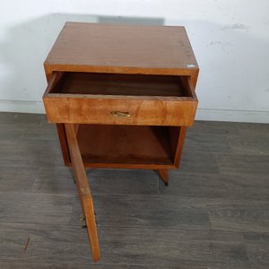Mesa de Luz Estilo Americano Madera Clara - imagen 3