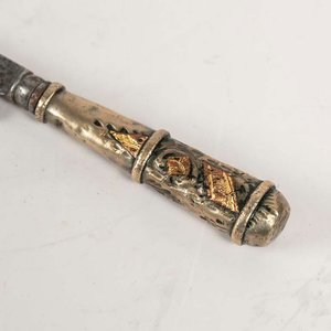Cuchillo de Platería Criolla con Hoja Gastada - imagen 2