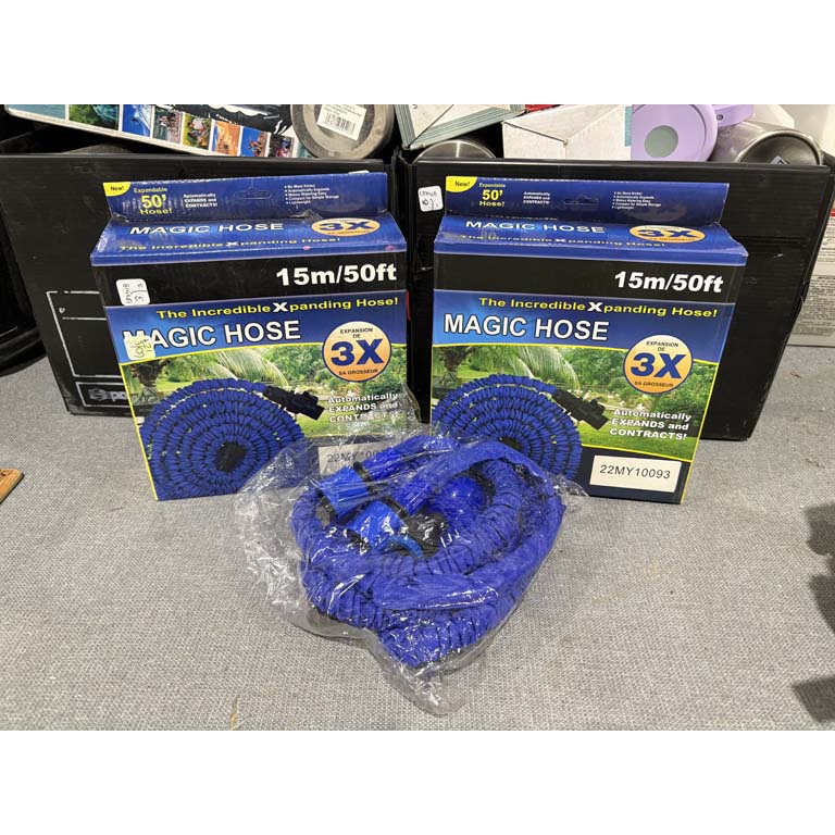 Lote anterior: Mangueras de jardín nuevas en cajas