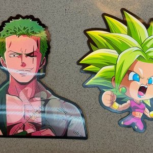 Stickers de Personajes Anime: Zoro y Kefla - imagen 2