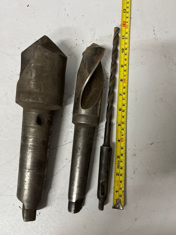 3 Mechas para Torno de Metal, Diferentes Medidas - imagen 1
