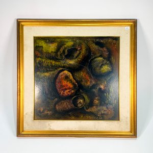 Cuadro Paisaje Marino en Acrílico sobre Fibra, Firmado "Neno" (1999) - imagen 1