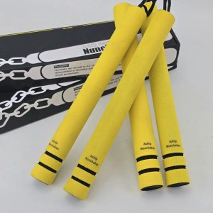 Par de Nunchakus de Práctica Amarillos Marca Aship - imagen 2