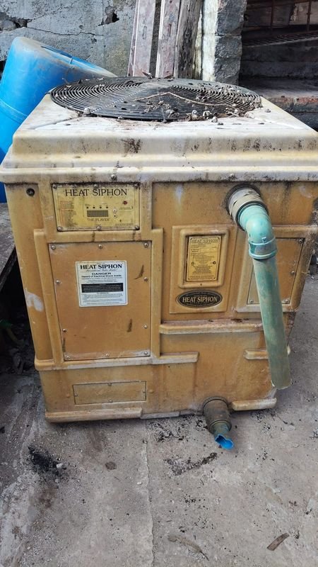 Bomba de Calor para Piscina Heat Siphon Amarilla