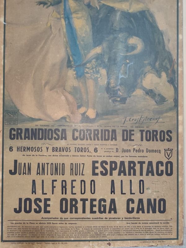 Afiches de Corridas de Toros Vintage - imagen 2
