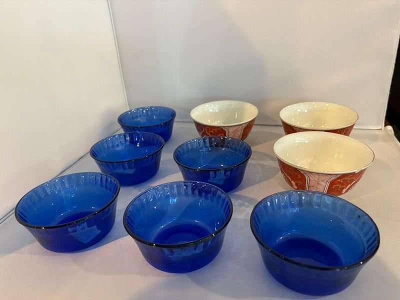 Lote anterior: Colección de tazas de vidrio coloridas