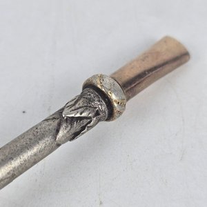 Bombilla de Plata y Oro para Mate - imagen 3