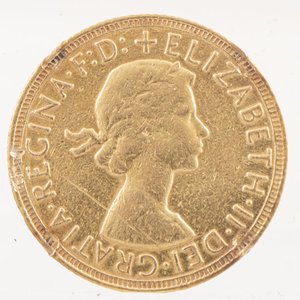 Moneda de Oro Británica de 1959 - 7.9g - imagen 2