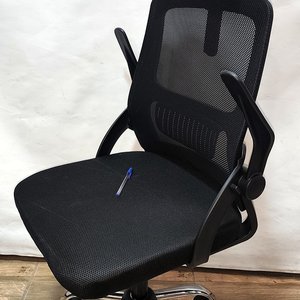 Silla de Escritorio Ergonómica Negra con Respaldo Lumbar y Apoyacabezas - imagen 3