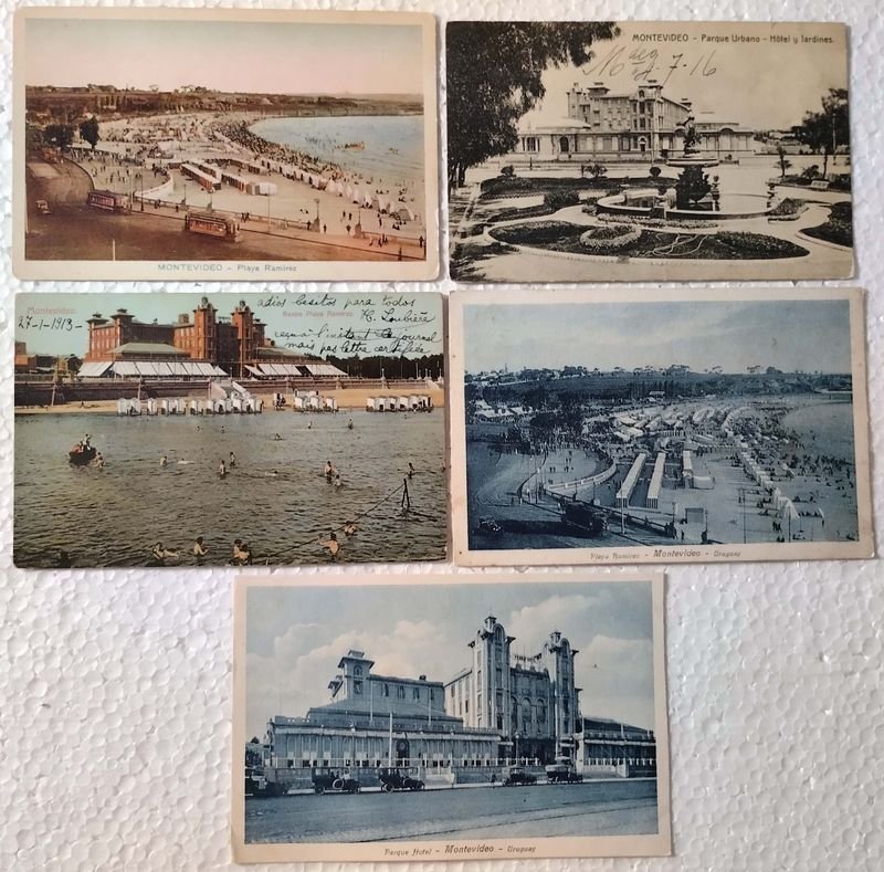 Lote anterior: Lotes de postales antiguas de Playa Ramirez, Montevideo