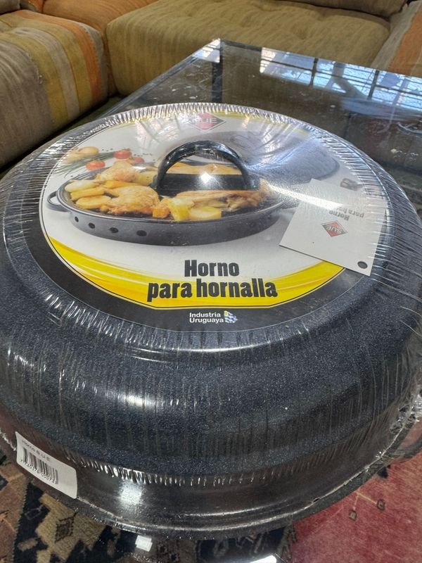 Horno para hornalla esmaltado nuevo: Aparato de cocina en excelente condición - imagen 2