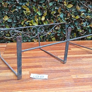 Par de Soportes Decorativos Antiguos de Hierro Forjado para Pared - imagen 5