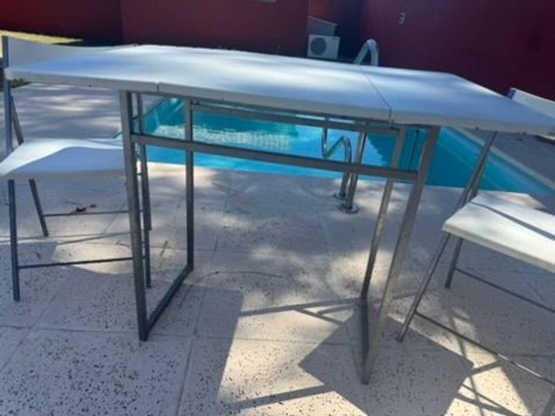 Juego de mesa y sillas plegables modernas - imagen 6