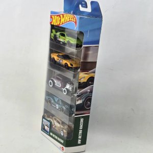 Pack 6 Hot Wheels Retro Racers Colección Autos a Escala - imagen 4