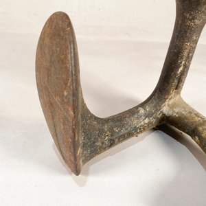 Traspié de Zapatero Antiguo de Hierro Fundido - imagen 3