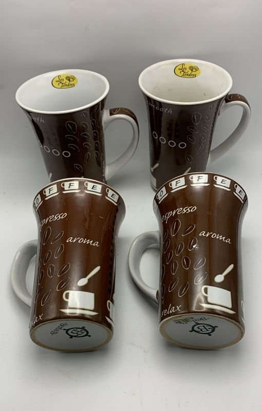 Lote siguiente: Tazas de café altas 4