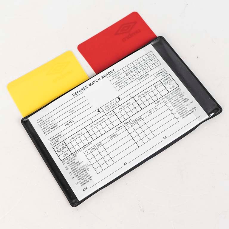 Tarjetas de árbitro y libreta de anotaciones de UMMBO - imagen 2