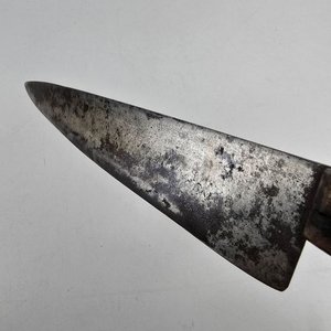 Cuchillo Tramontina Antiguo de Cocina con Mango de Madera - imagen 3