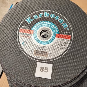 Lote siguiente: Discos Abrasivos Karbosan para Corte de Metal