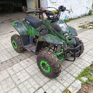 Cuatriciclo Infantil 50cc Camuflado Verde - imagen 3