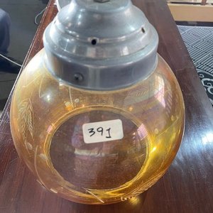 Lote anterior: Colgante de Vidrio Labrado Ámbar con Detalle Metálico