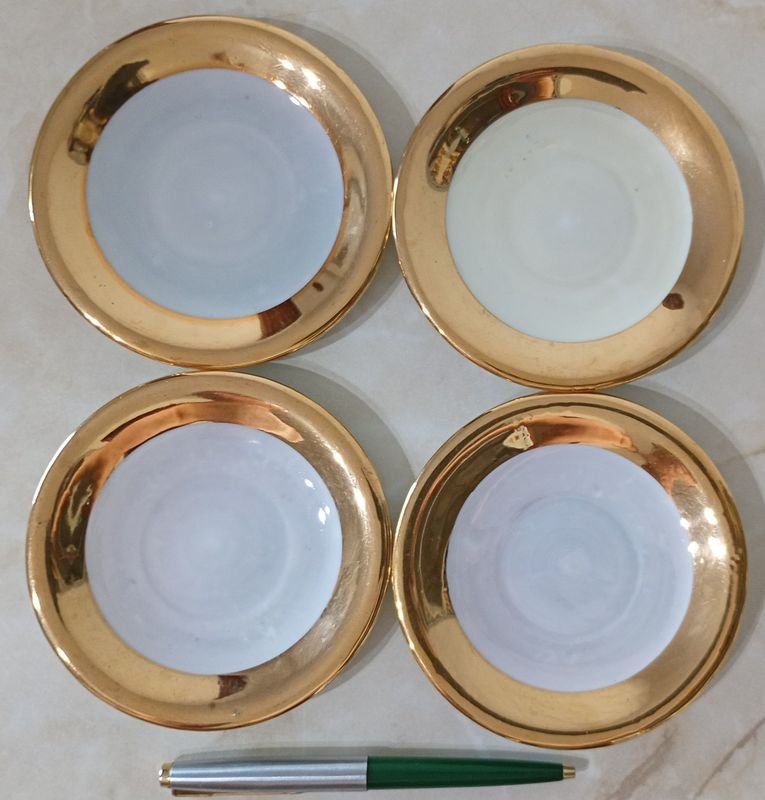 Platillos de Porcelana Bohemia Szakmary