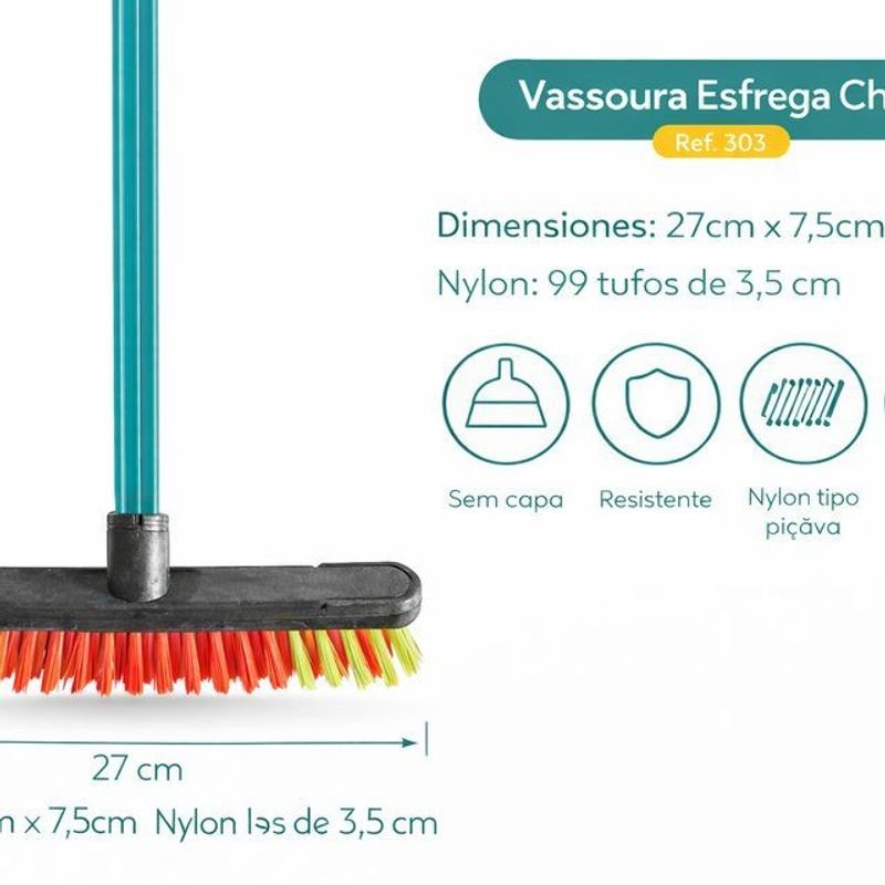 Lote anterior: Escoba de Piso con Bordes Coloridos
