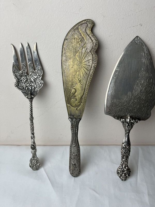 Piezas de servir de plata - imagen 2