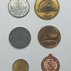 Lote de 6 Medallas de Estados Unidos y Canadá - imagen 1