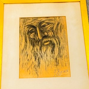 Dos cuadros personajes firmados - imagen 3