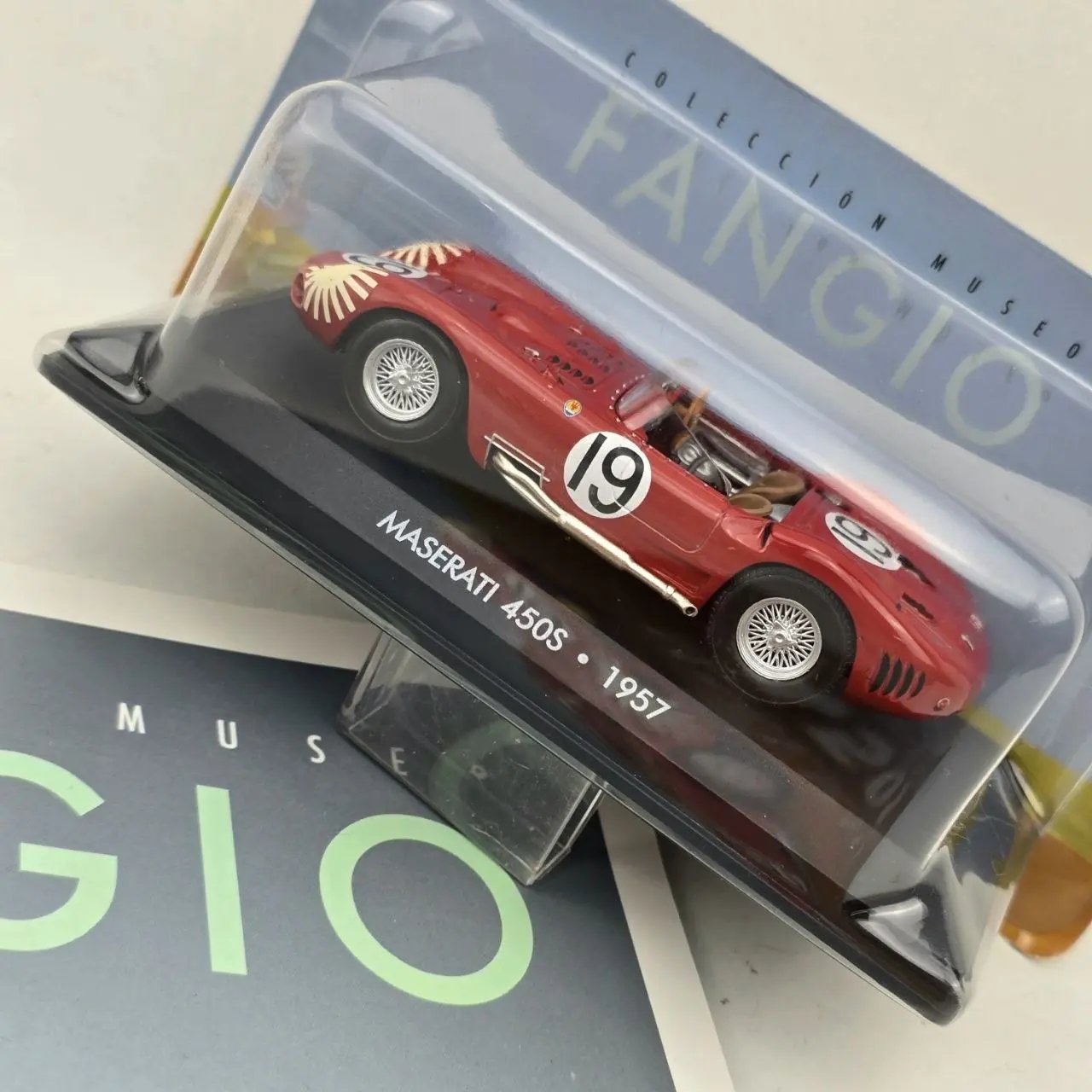 Réplica Maserati 450S 1957 Juan Manuel Fangio Colección Museo