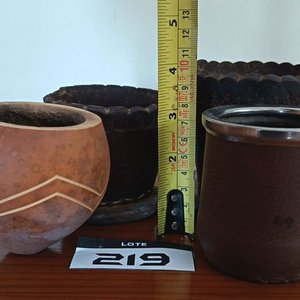 Lote de 2 Termos Lumilagro y Termolar, 2 Mates y 2 Bases de Cuero - imagen 6