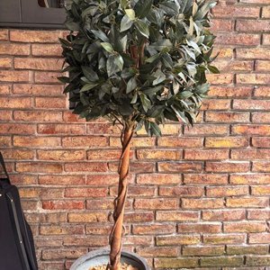Árbol Decorativo Artificial con Maceta Gris - imagen 3