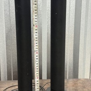 Par de Columnas de Sonido Negras con Conexiones USB, Óptica y AUX - imagen 12
