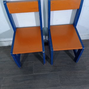 Lote de 4 Sillas Plegables de Madera para Niños - imagen 7