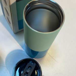 Vaso Térmico LocknLock Bicolor Celeste y Azul con Tapa - imagen 3