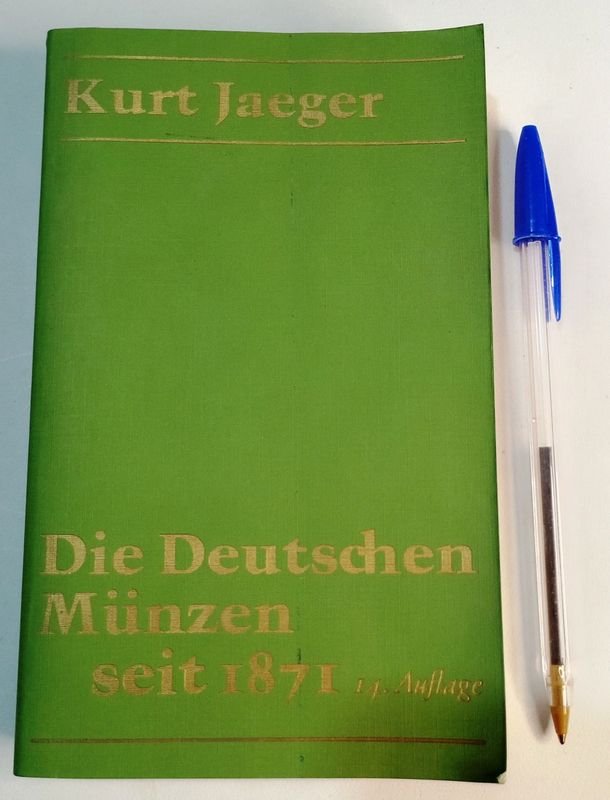 Catálogo de Monedas Alemanas Kurt Jaeger Die Deutschen Münzen seit 1871