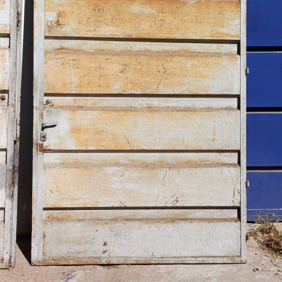 Puerta de galpón en hierro y chapa para venta - imagen 6