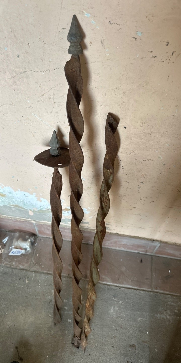 Antiguos Herramientas de Hierro Forjado