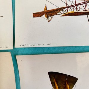 Lote de 6 Postales de Aviones Históricos de Combate - imagen 12