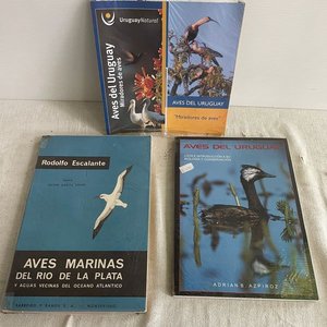 Lote siguiente: Lote de Libros: Aves del Uruguay y Marinas