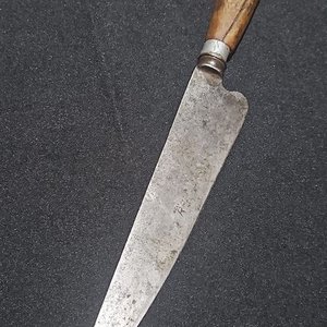 Lote anterior: Cuchillo Antiguo RAAL Hoja de Acero con Cabo de Guampa Rubia