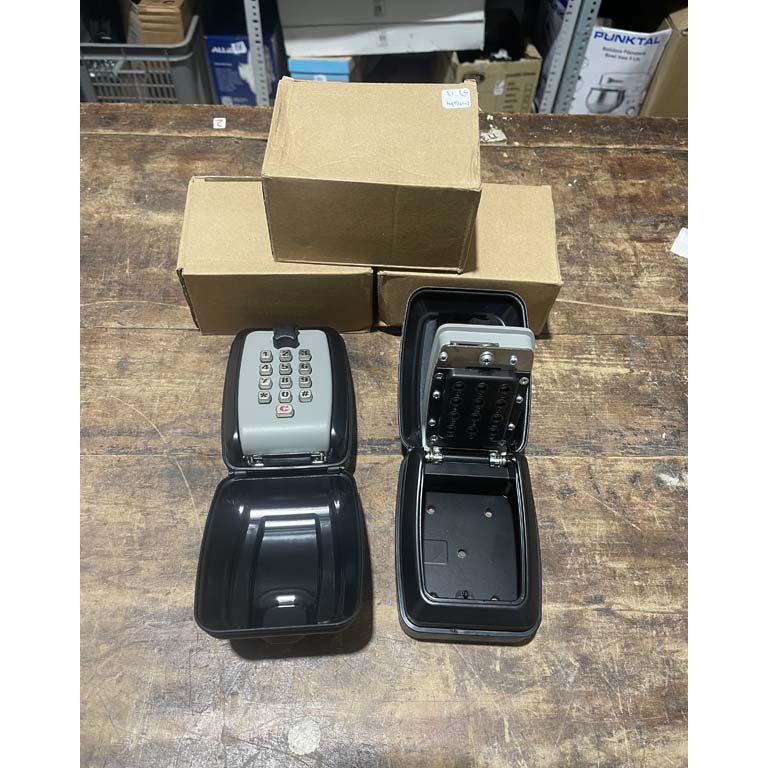 5 Cajas Fuertes Pequeñas con Llave y Combinación