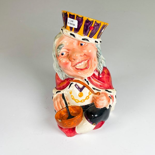 Lote anterior: Jarra de loza inglesa Staffordshire personaje en excelente condición