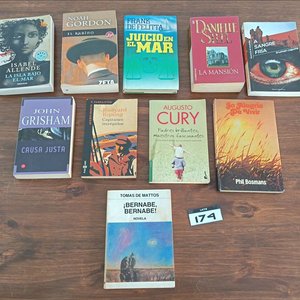 Lote de 10 Libros de Literatura Variada y Novelas - imagen 1