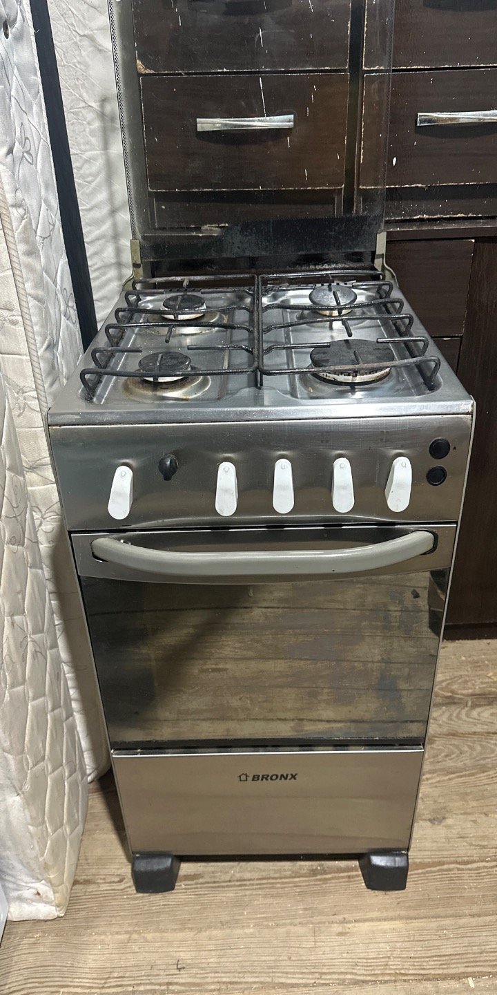 Cocina a Gas Bronx de Acero Inoxidable