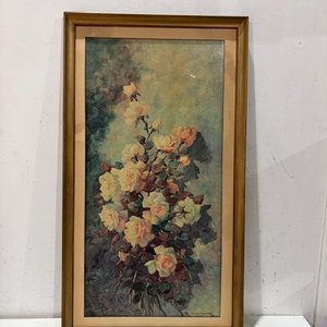 Lote anterior: Cuadro de Flores "Rosas" 50x90 cm