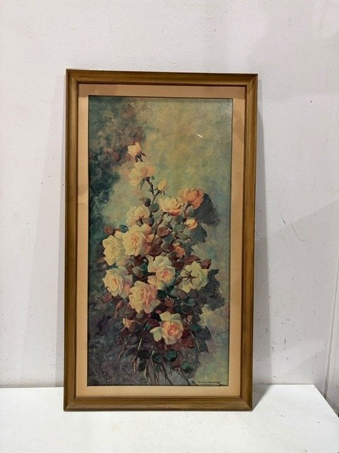 Cuadro de Flores "Rosas" 50x90 cm