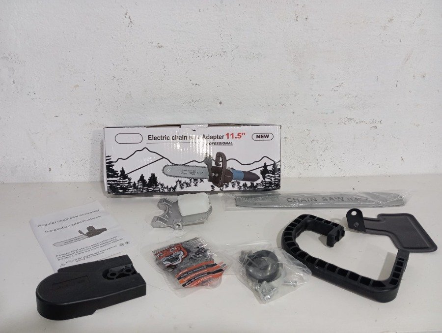 Lote anterior: Kit motosierra completa para amoladora (11.5")